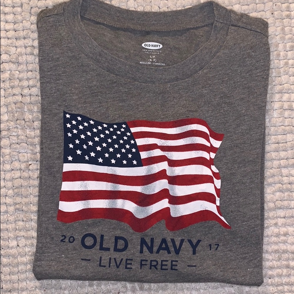Boys OLD NAVY * LIVE FREE * Tee 🇺🇸